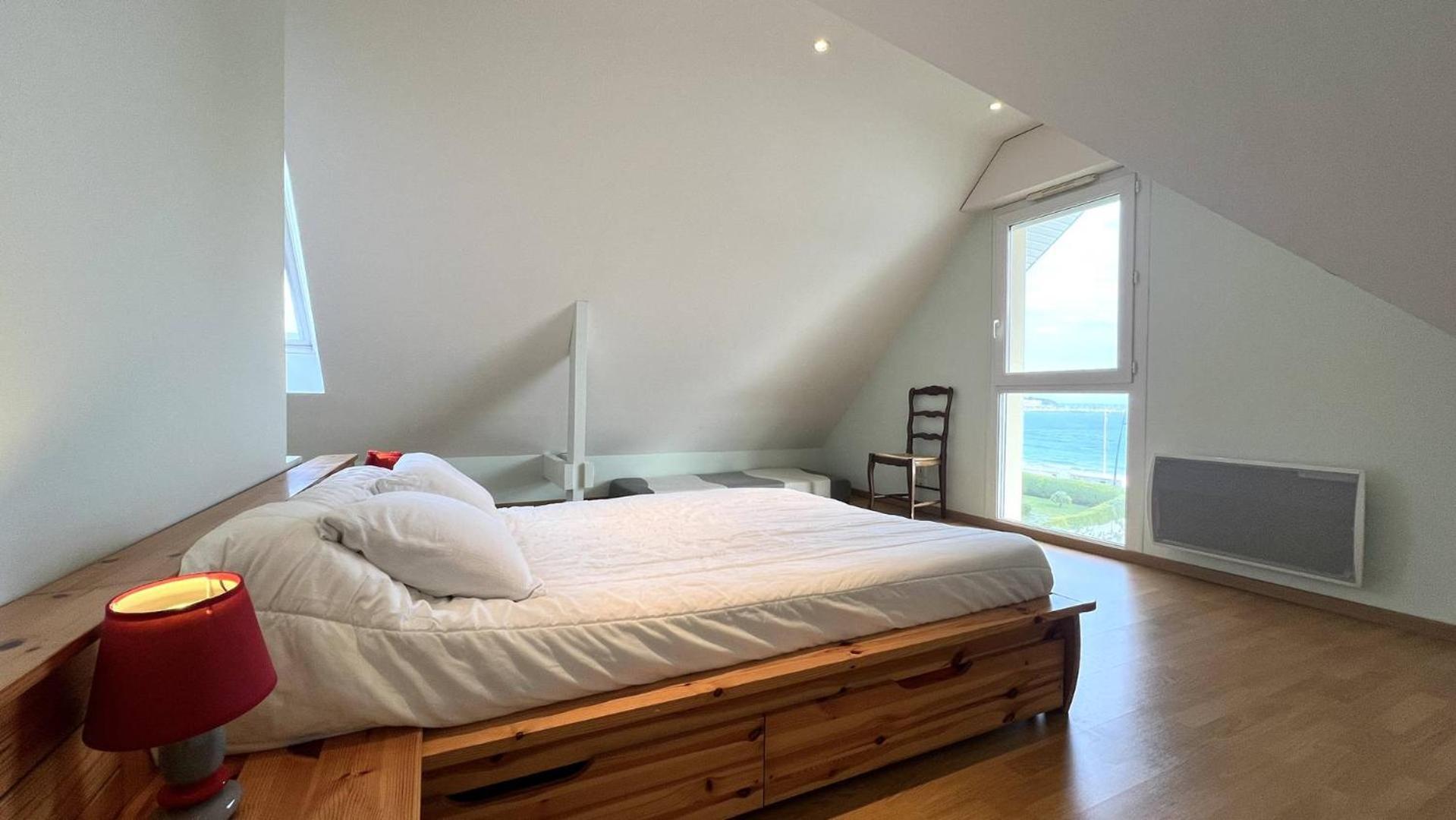 390 Appartement 3 Chambres Avec Vue Sur La Grande Plage De Saint-Cast La Garde  Luaran gambar