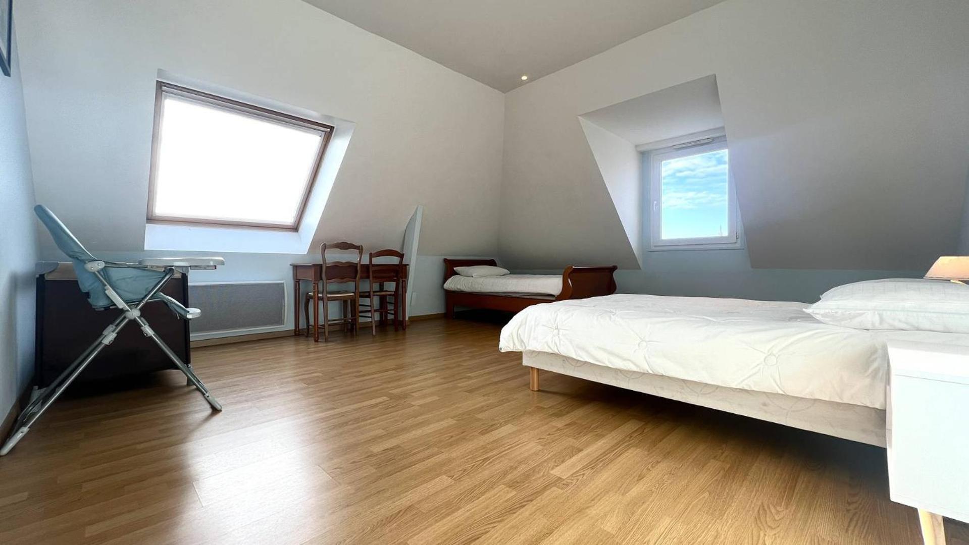 390 Appartement 3 Chambres Avec Vue Sur La Grande Plage De Saint-Cast La Garde  Luaran gambar