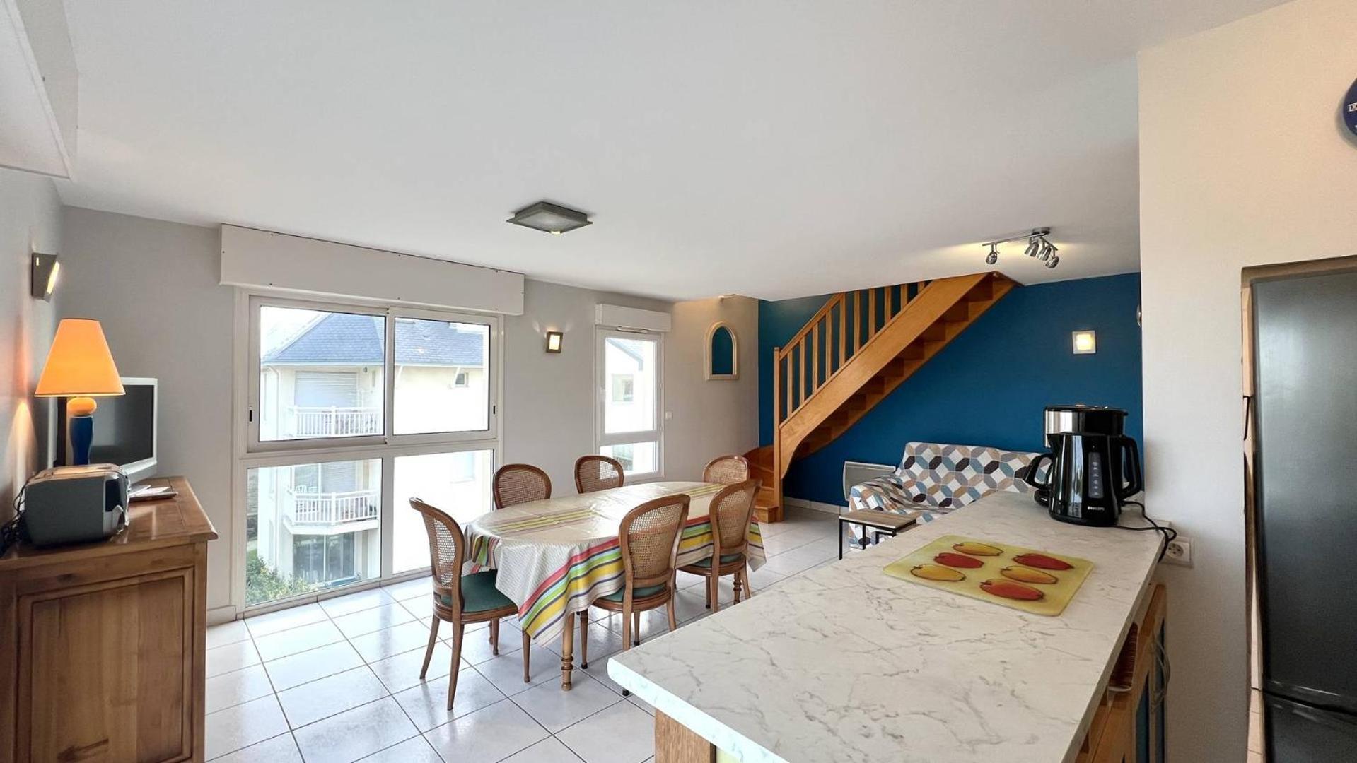 390 Appartement 3 Chambres Avec Vue Sur La Grande Plage De Saint-Cast La Garde  Luaran gambar